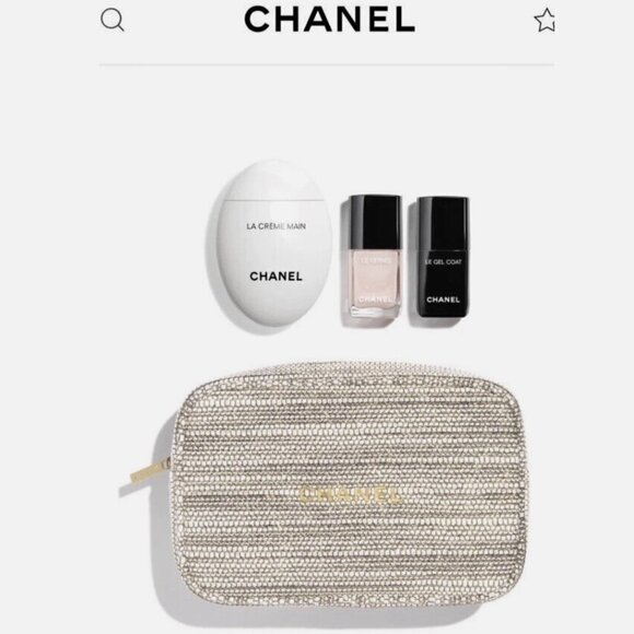 💖 Chanel Stay Polished Holiday Gift Set - New - *with Gift Box* tweed bag - Picture 1 of 5